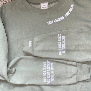 Shop Ludic - Keep Growing; Keep Going Sweater - S